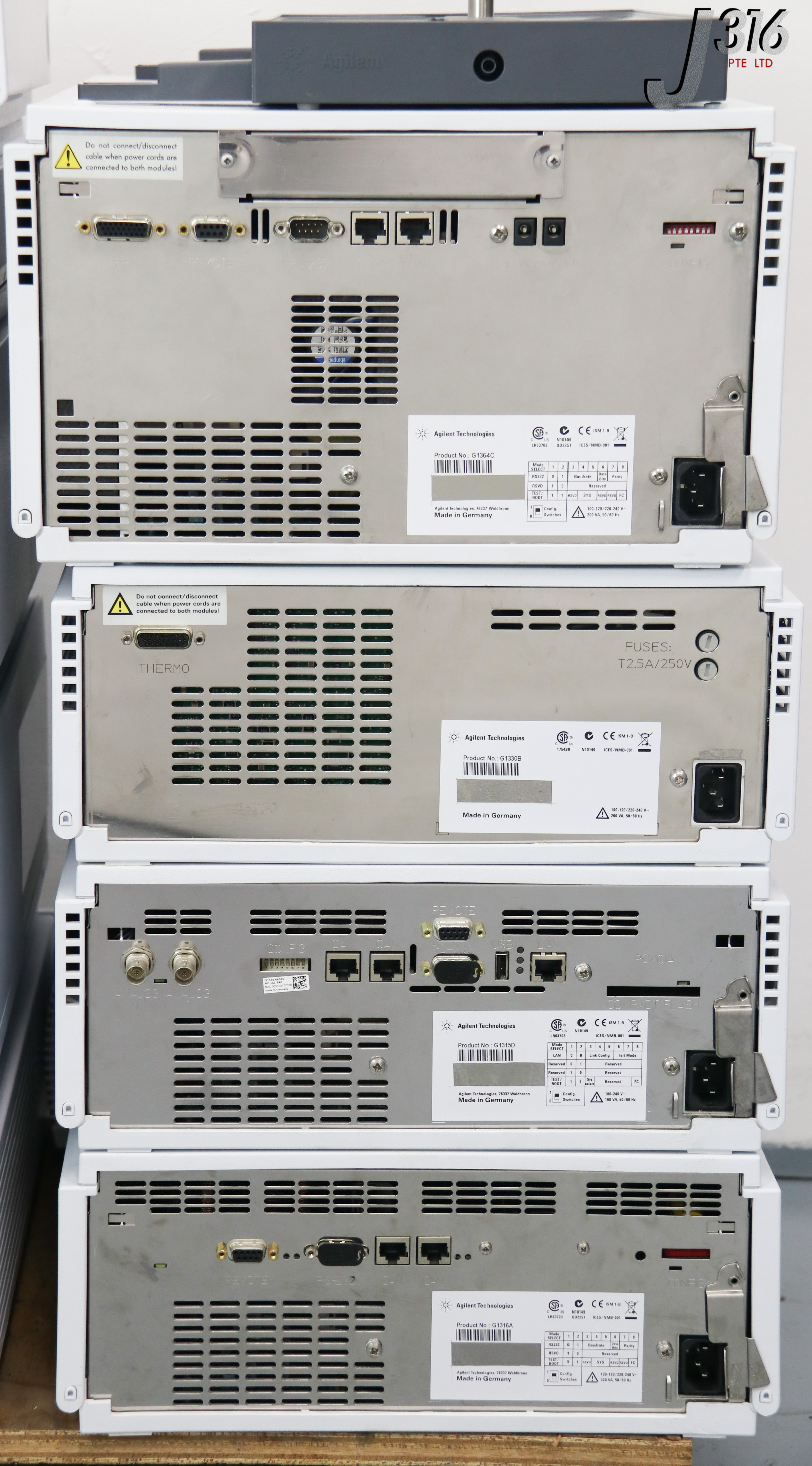 ❷、❸ 27320 AGILENT TECHNOLOGIES HPLC SYS, 1200 SERIES, G1367D, G1379B